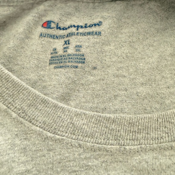 Champion Gray Clark Atlanta University Short Sleeve Tee - Picture 2 of 3